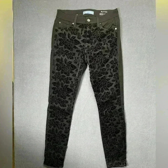 7 For All Mankind B(Air) Denim Ankle Skinny Full Lace Womens 27 waist comfy 0753 - Picture 1 of 12